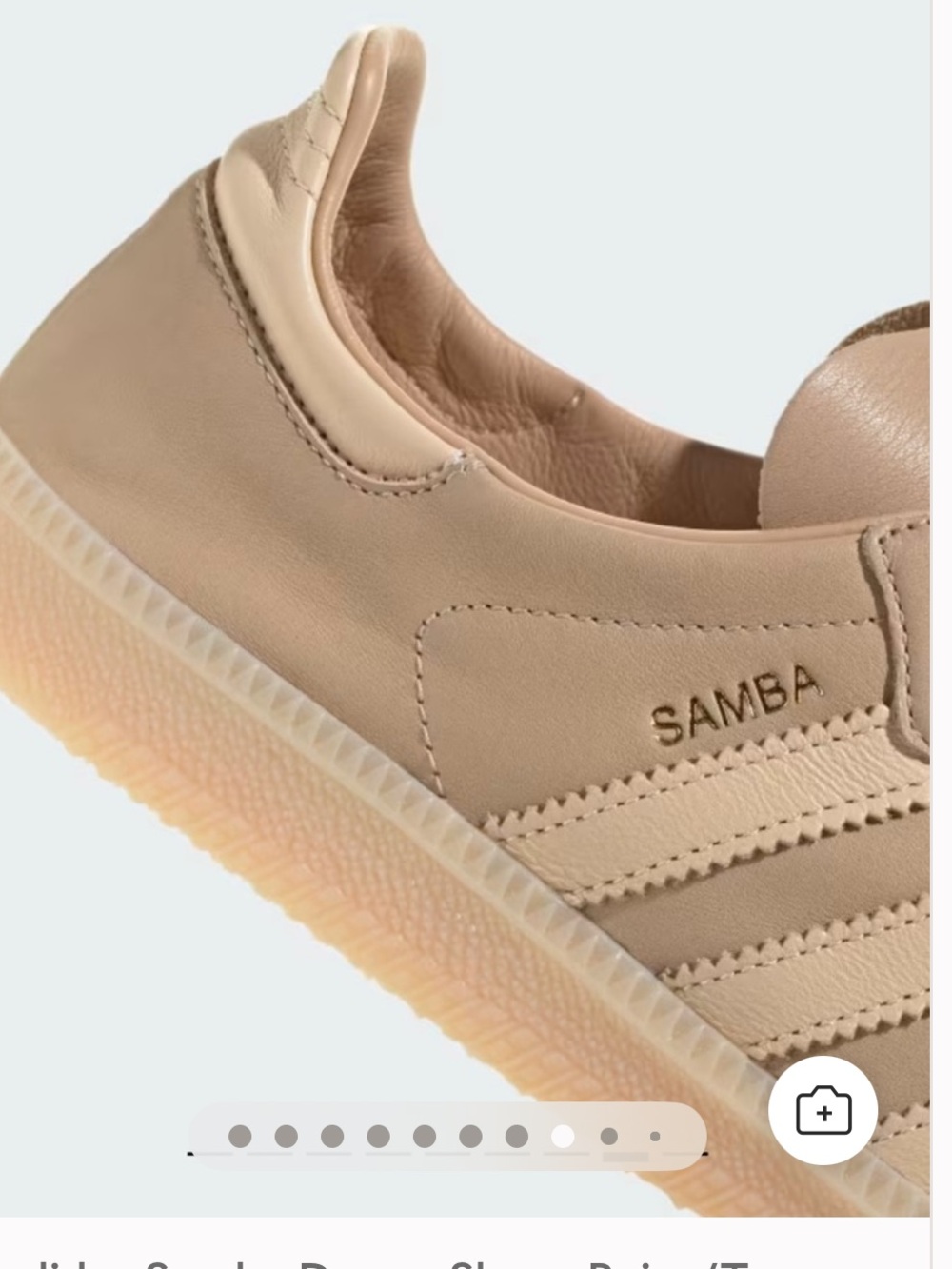 adidas Samba Decon Sneakers - Light Tan/Beige men’s 4/ women’s 5-Very Rare Color - Picture 6 of 14